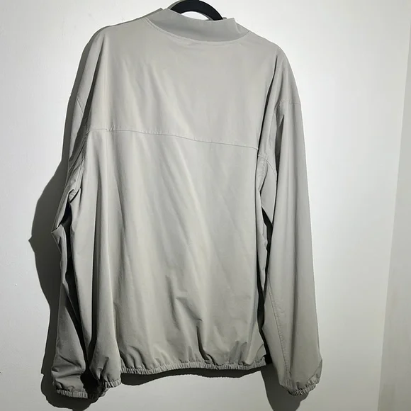 Goodfellow & Co Gray Windbreaker with Elasticized Cuffs